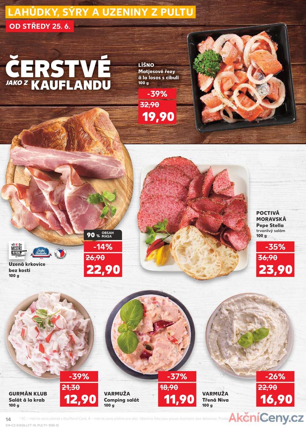 Leták Kaufland - Kaufland 25.6. - 1.7. - Kaufland - Prostějov (Olomoucká) - strana 14