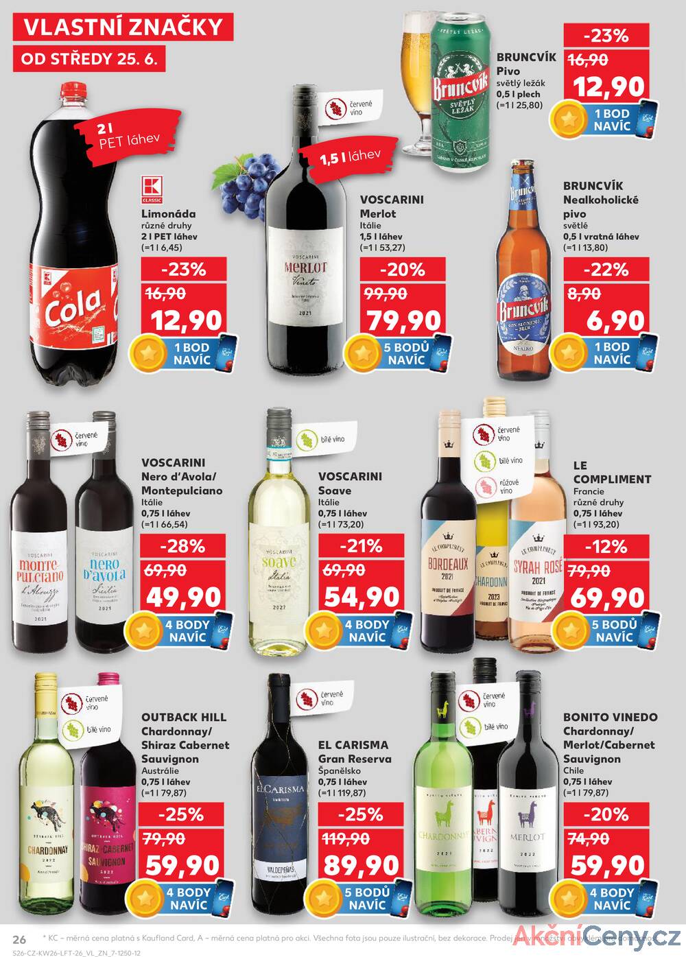 Leták Kaufland - Kaufland 25.6. - 1.7. - Kaufland Praha-Barrandov - strana 26