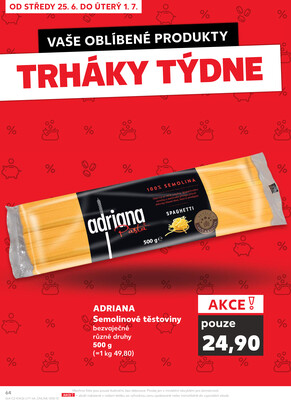 Kaufland 25.6. - 1.7. - Kaufland - Praha 12 (Modřany)