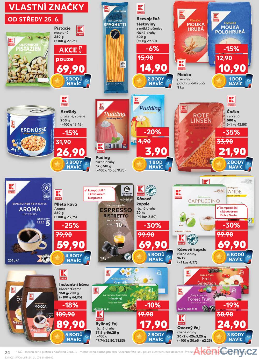 Leták Kaufland - Kaufland 25.6. - 1.7. - Kaufland - Znojmo (Dukelských bojovníků) - strana 24