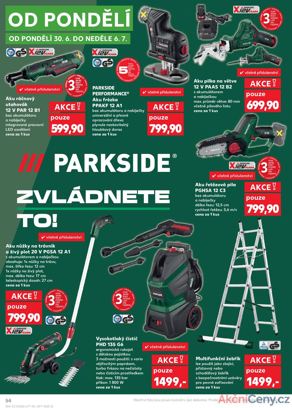 Leták Kaufland - Kaufland 25.6. - 1.7. - Kaufland - Znojmo (Dukelských bojovníků) - strana 54