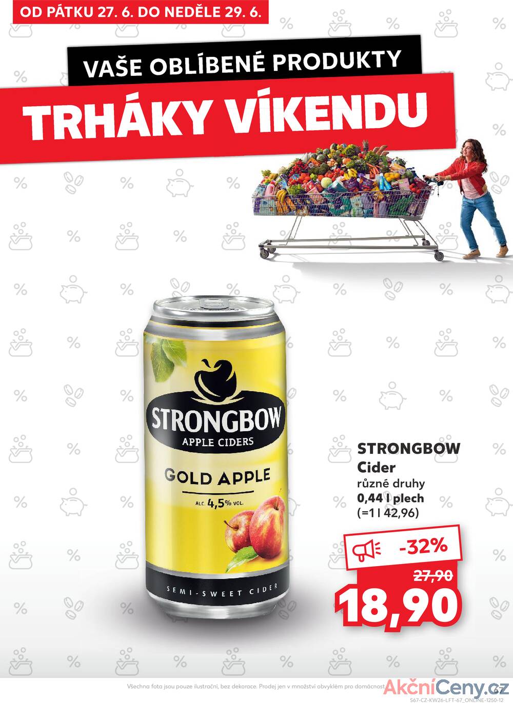 Leták Kaufland - Kaufland 25.6. - 1.7. - Kaufland - Znojmo (Dukelských bojovníků) - strana 67