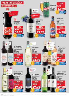 Kaufland 25.6. - 1.7. - Kaufland - Znojmo (Dukelských bojovníků)