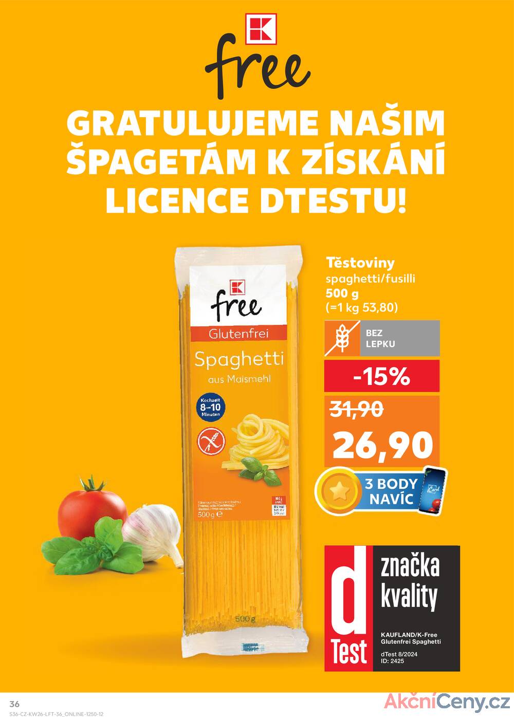 Leták Kaufland - Kaufland 25.6. - 1.7. - Kaufland - Vsetín - strana 36