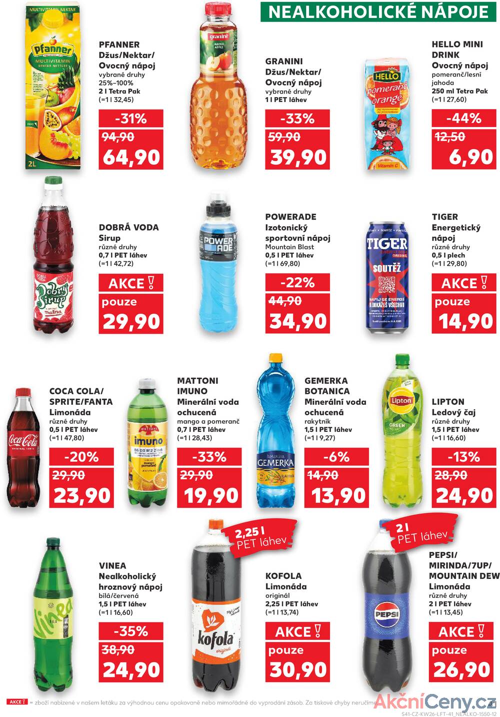 Leták Kaufland - Kaufland 25.6. - 1.7. - Kaufland - Brandýs nad Labem - strana 41