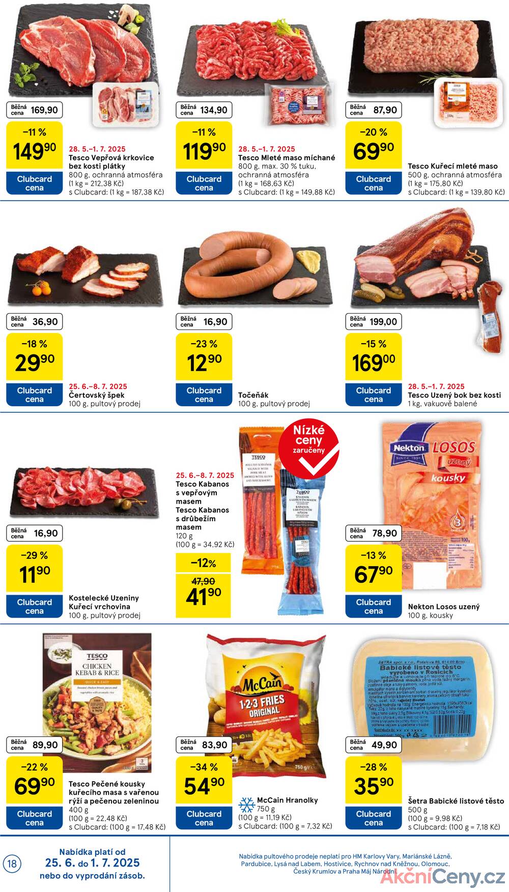 Leták Tesco - Tesco malé hypermarkety od 25.6. do 1.7.2025 - strana 18