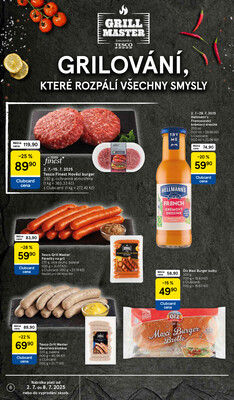Tesco supermarkety od 2.7. do 8.7.2025