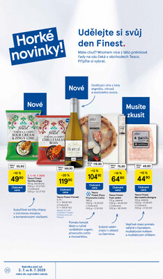 Tesco malé hypermarkety od 2.7. do 8.7.2025