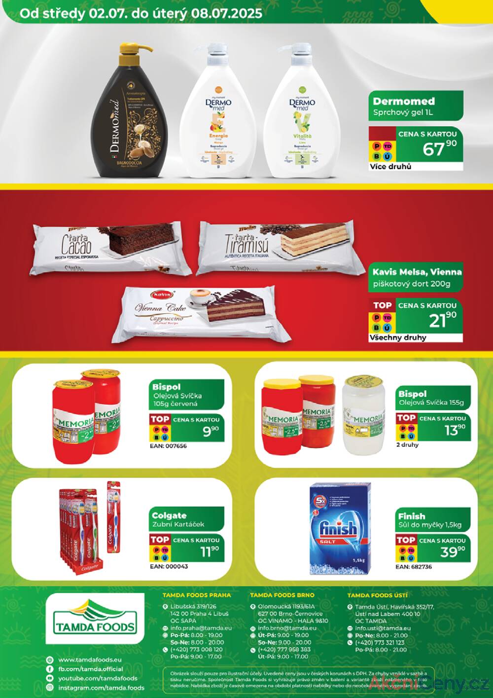 Leták Tamda Foods - Tamda Foods od 2.7. do 8.7.2025 - strana 56