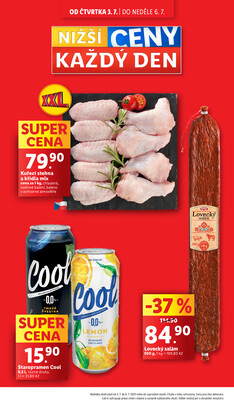 Lidl Čtvrtek od 3.7. do 6.7.2025