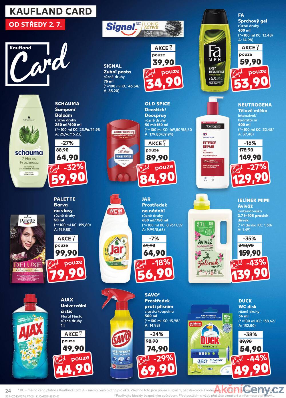 Leták Kaufland - Kaufland 2.7. - 8.7. - Kaufland - Beroun - strana 24