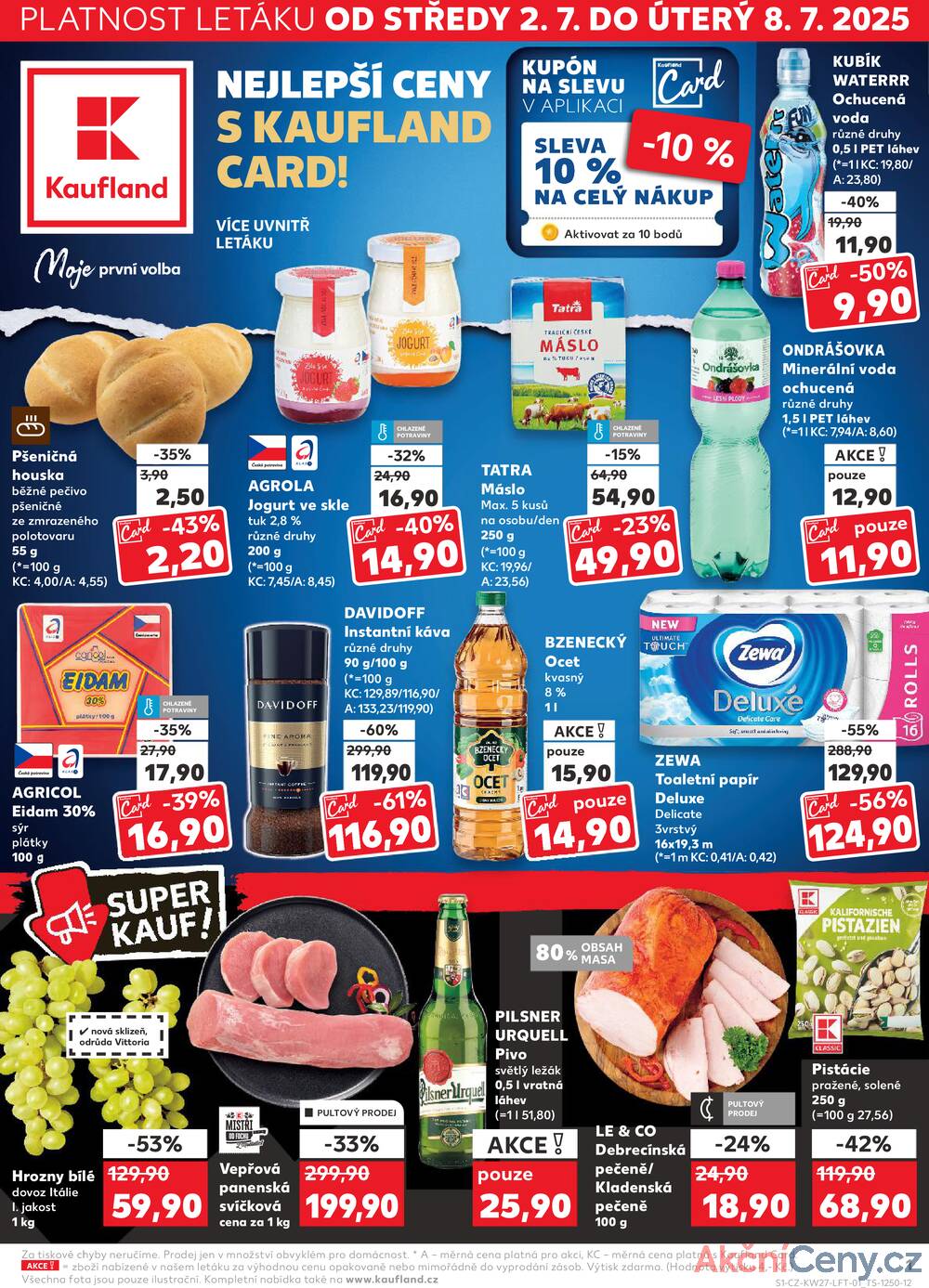 Leták Kaufland - Kaufland 2.7. - 8.7. - Kaufland - Nymburk - strana 1