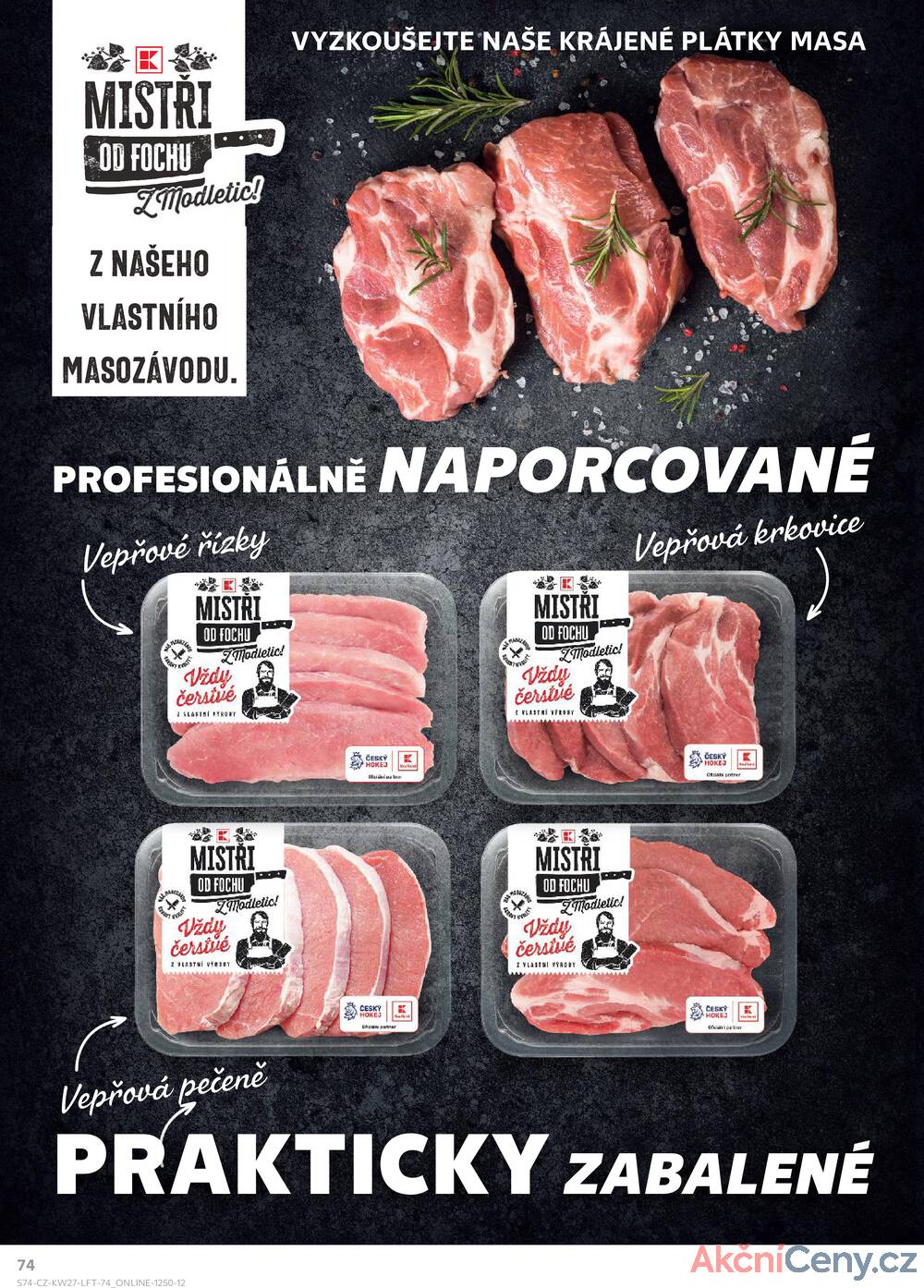 Leták Kaufland - Kaufland 2.7. - 8.7. - Kaufland - Benešov - strana 74