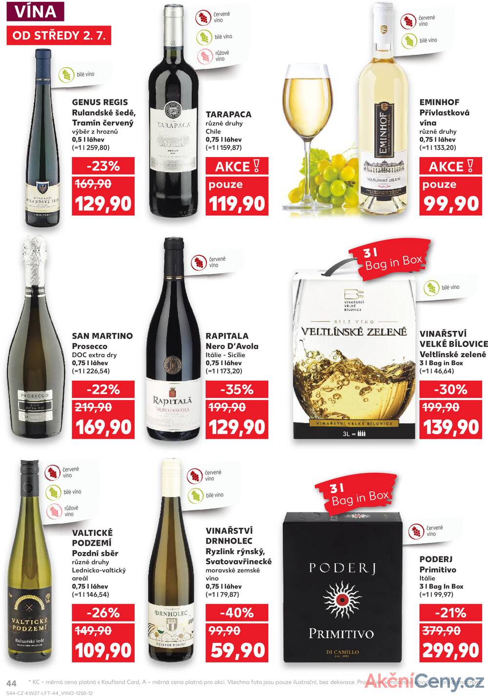 Leták Kaufland - Kaufland 2.7. - 8.7. - Kaufland - Brno - Bohunice - strana 44