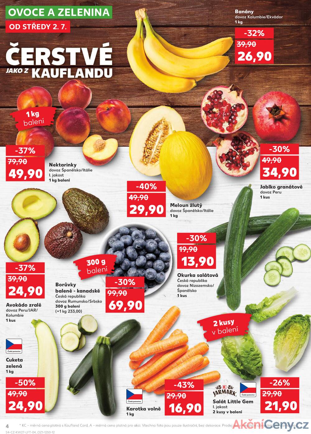 Leták Kaufland - Kaufland 2.7. - 8.7. - Kaufland - Praha 6 (Podbaba) - strana 4