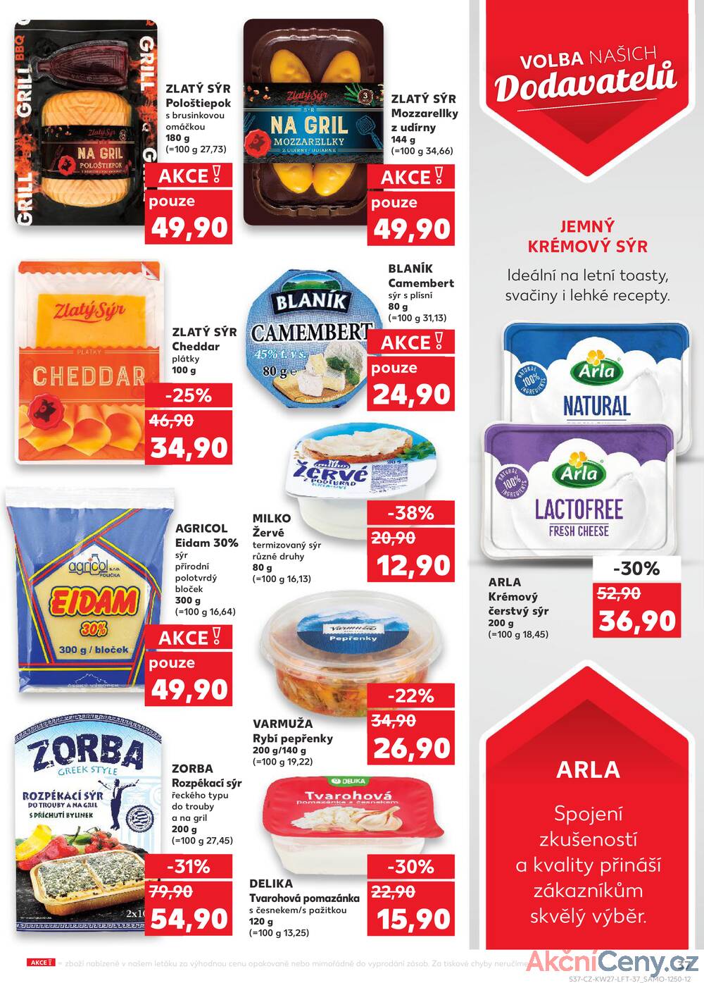 Leták Kaufland - Kaufland 2.7. - 8.7. - Kaufland - Praha 12 (Modřany) - strana 37