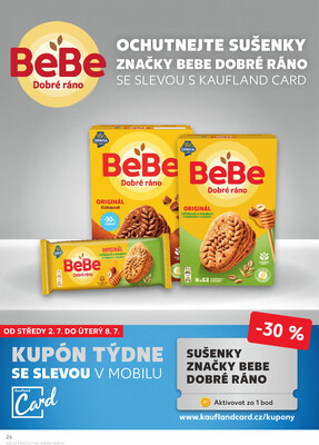 Kaufland 2.7. - 8.7. - Kaufland - Hustopeče (Brněnská)
