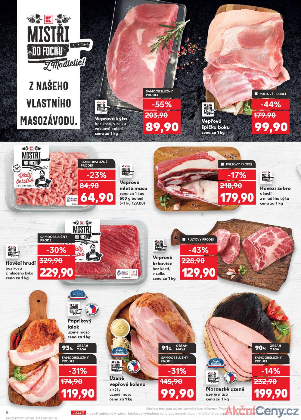 Leták Kaufland - Kaufland 2.7. - 8.7. - Kaufland - Praha 8 (Libeň) - strana 8