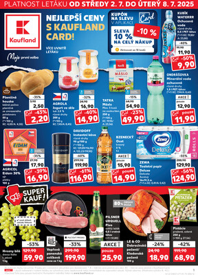 Leták Kaufland 2.7. - 8.7. - Kaufland - Šternberk