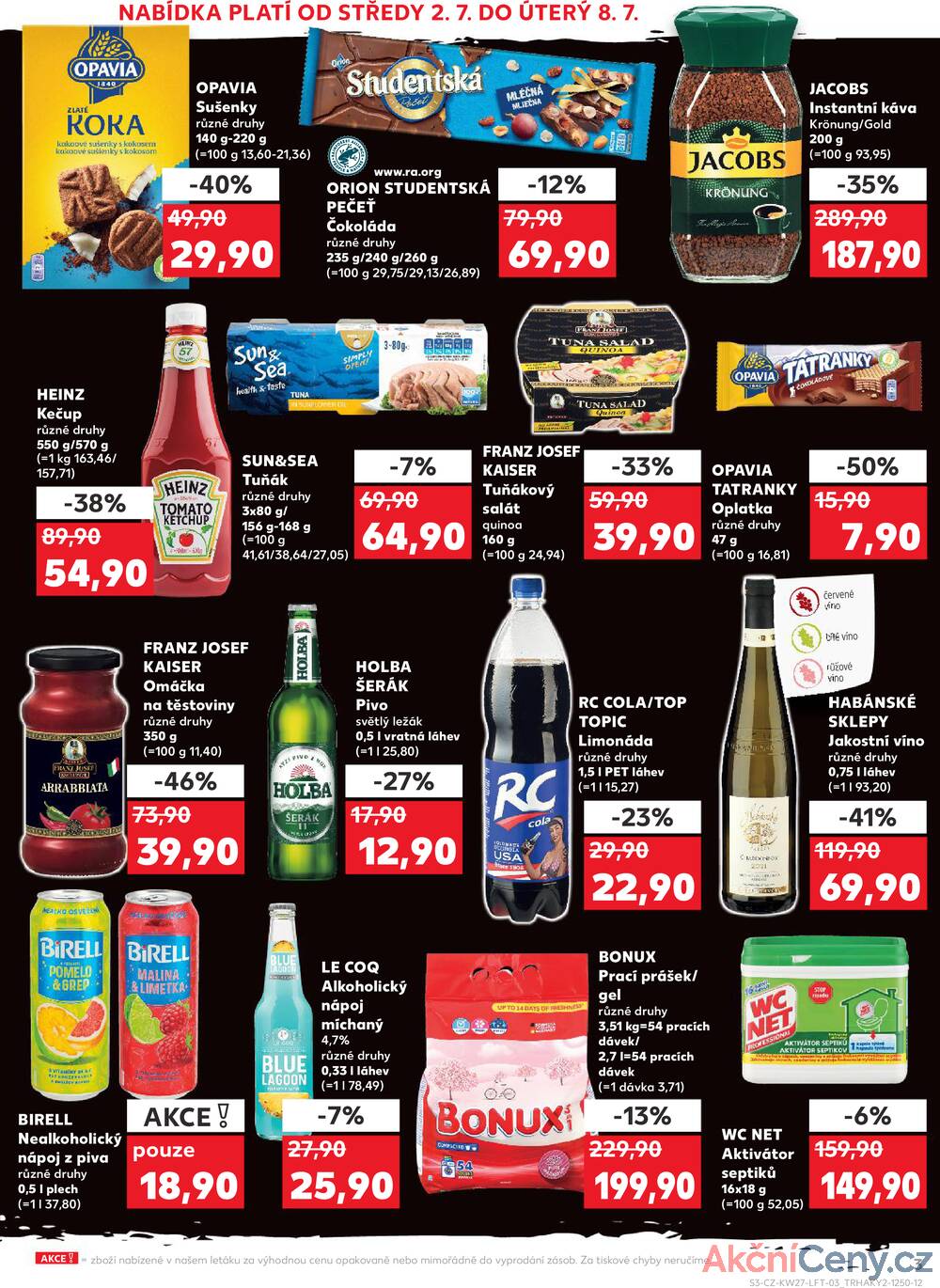 Leták Kaufland - Kaufland 2.7. - 8.7. - Kaufland - Valašské Meziříčí - strana 3