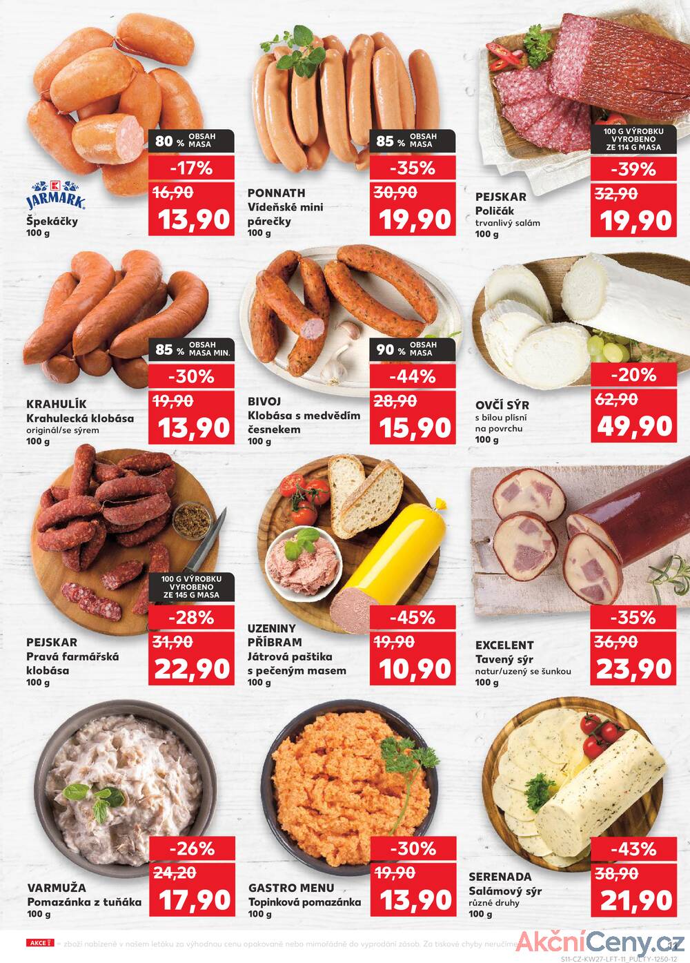Leták Kaufland - Kaufland 2.7. - 8.7. - Kaufland - Valašské Meziříčí - strana 11