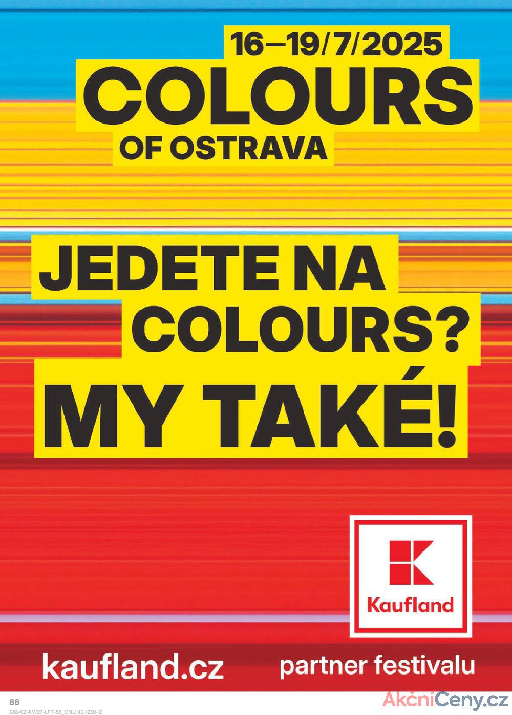 Leták Kaufland - Kaufland 2.7. - 8.7. - Kaufland - Valašské Meziříčí - strana 88