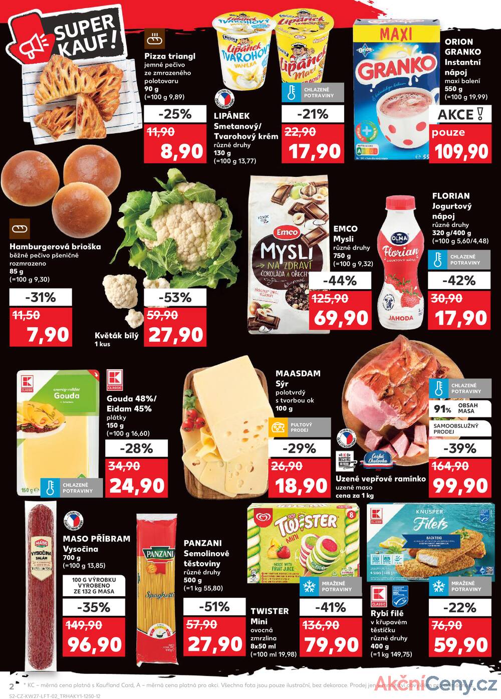 Leták Kaufland - Kaufland 2.7. - 8.7. - Kaufland - Kadaň - strana 2