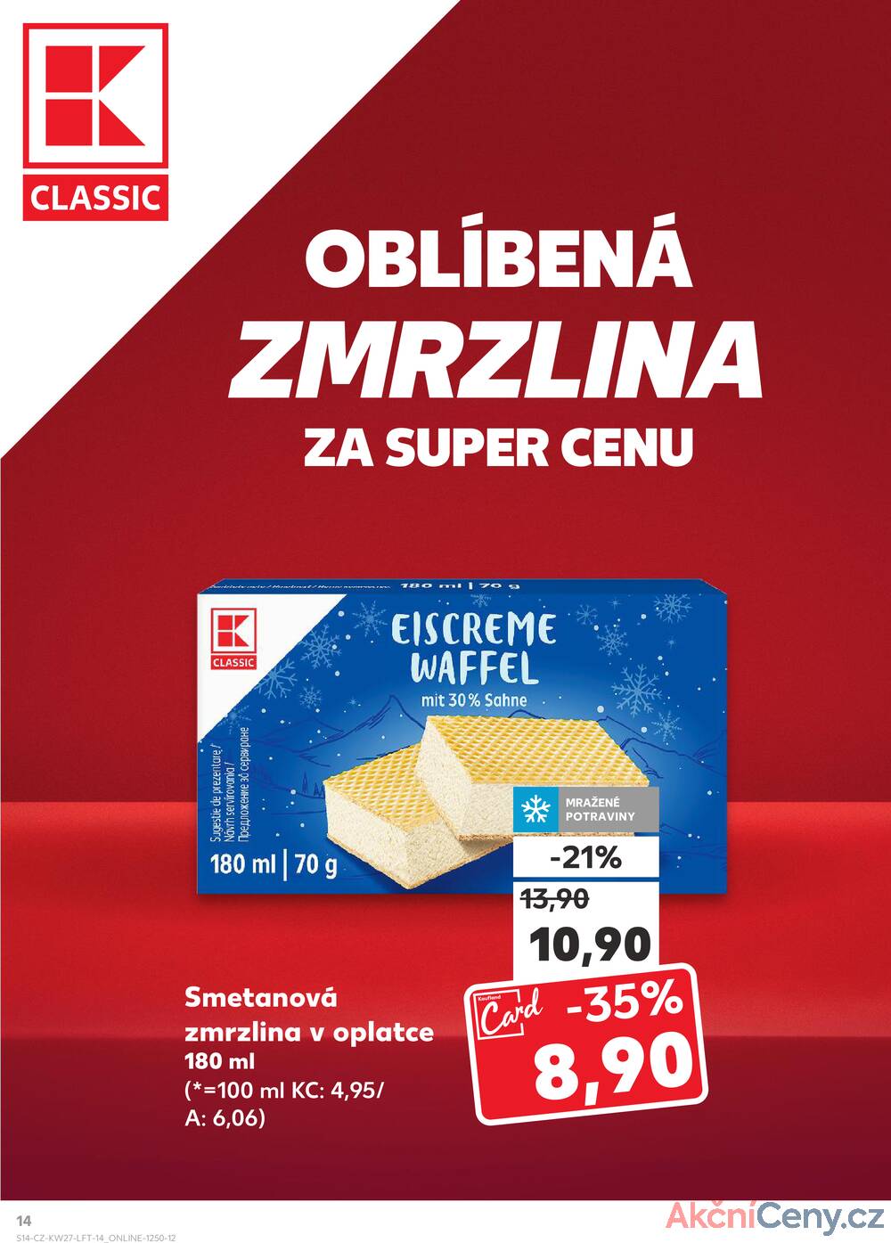 Leták Kaufland - Kaufland 2.7. - 8.7. - Kaufland - Kadaň - strana 14