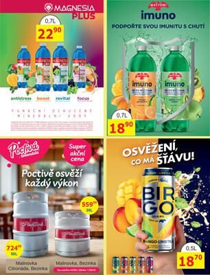 BENE Nápoje od 1.7. do 31.7.2025