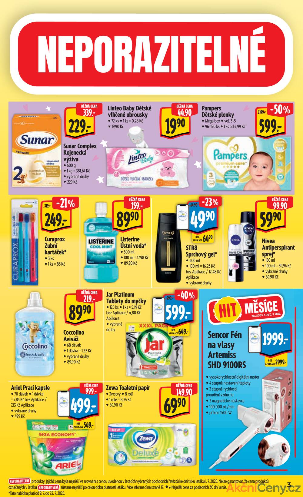 Leták Albert - Albert Hypermarket od 9.7. do 15.7.2025 - strana 3 Leták Albert - Albert Hypermarket od 9.7. do 15.7.2025 - strana 3