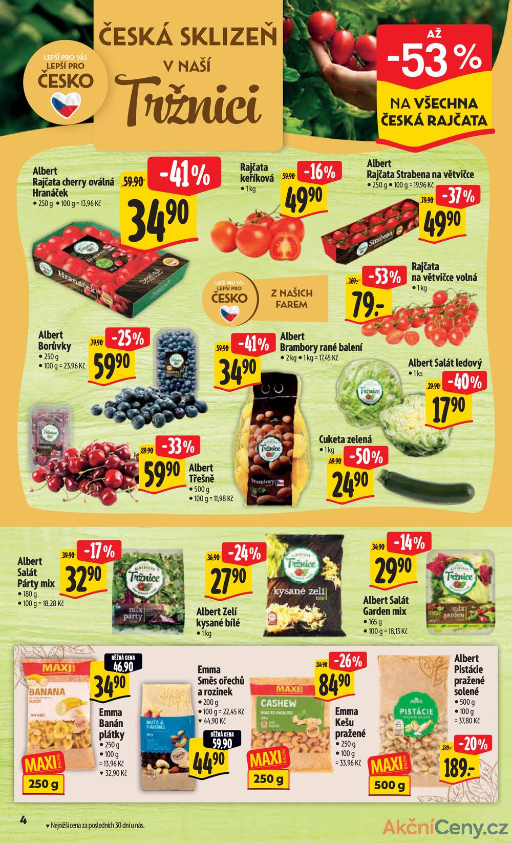 Leták Albert - Albert Hypermarket od 9.7. do 15.7.2025 - strana 4 Leták Albert - Albert Hypermarket od 9.7. do 15.7.2025 - strana 4