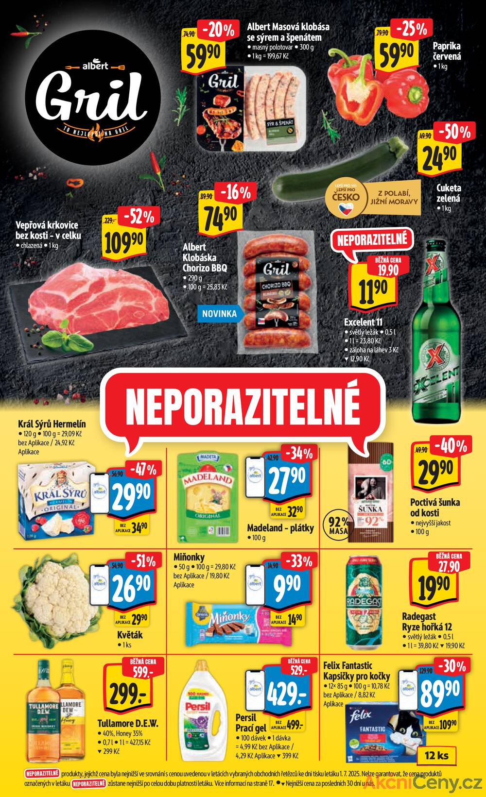 Leták Albert - Albert Hypermarket Jihomoravský od 9.7. do 15.7.2025 - strana 49 Leták Albert - Albert Hypermarket Jihomoravský od 9.7. do 15.7.2025 - strana 49