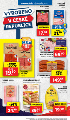 Lidl od 7.7. do 13.7.2025