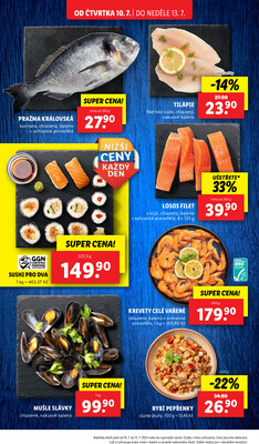 Lidl Čtvrtek od 17.7. do 20.7.2025