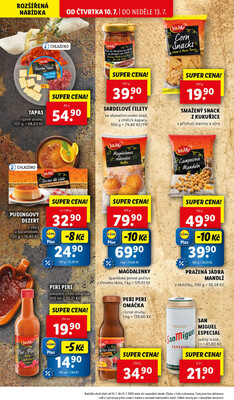 Lidl Čtvrtek od 17.7. do 20.7.2025