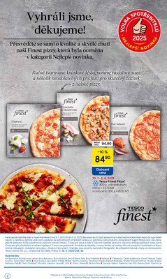 Tesco malé hypermarkety katalog od 9.7. do 5.8.2025