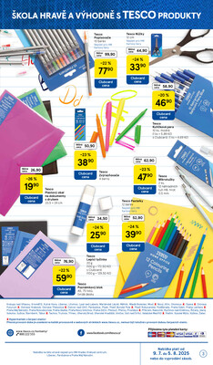Tesco malé hypermarkety katalog od 9.7. do 5.8.2025