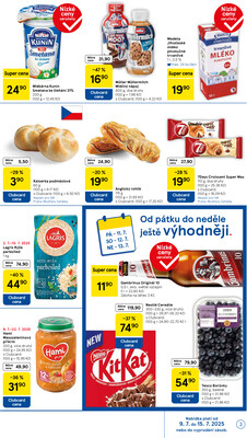 Tesco supermarkety od 9.7. do 15.7.2025