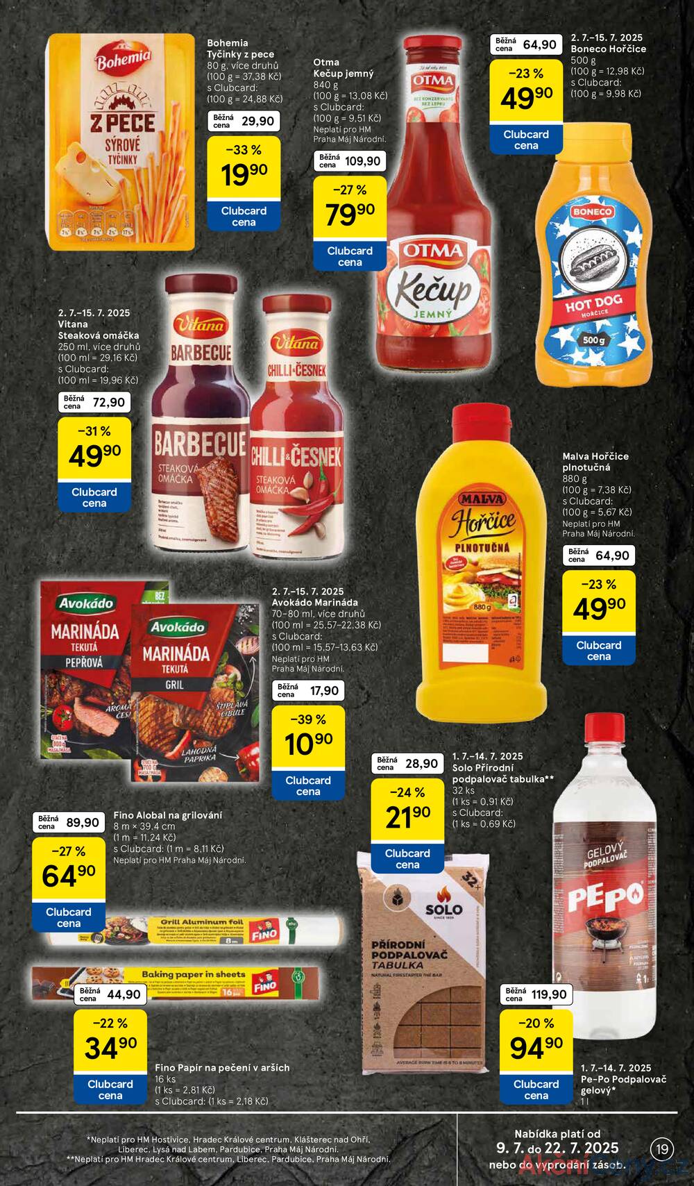 Leták Tesco - Tesco malé hypermarkety od 9.7. do 15.7.2025 - strana 19 Leták Tesco - Tesco malé hypermarkety od 9.7. do 15.7.2025 - strana 19