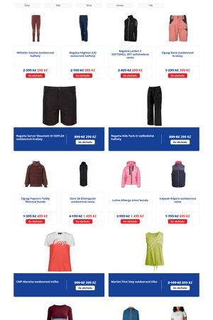 leták Intersport