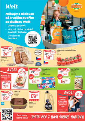 Akční leták Globus 9.7. - 15.7.2025 - Globus Praha - Centrum Černý Most