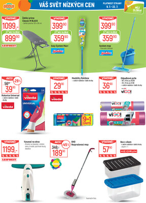 Akční leták Globus 9.7. - 15.7.2025 - Globus Praha - Centrum Černý Most
