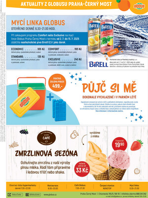 Akční leták Globus 9.7. - 15.7.2025 - Globus Praha - Centrum Černý Most