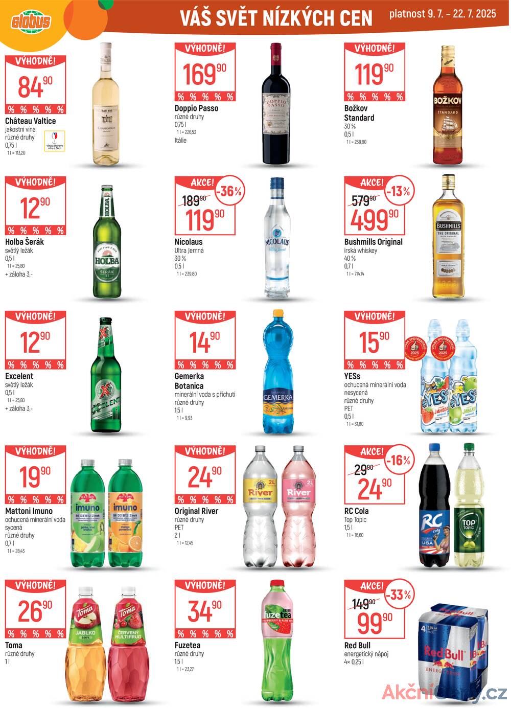 Leták Globus - Akční leták Globus 9.7. - 15.7.2025 - Globus Praha - Zličín - strana 3