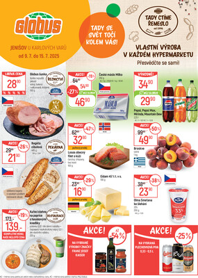 leták Globus