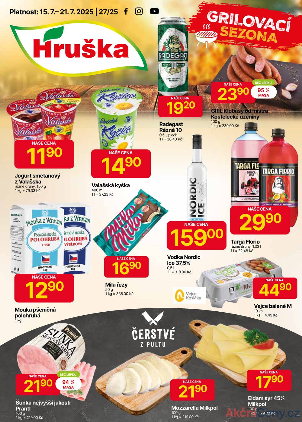 Leták Hruška - Hruška od 15.7. do 21.7.2025 - strana 1 Leták Hruška - Hruška od 15.7. do 21.7.2025 - strana 1