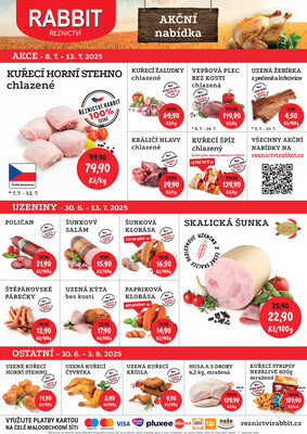 RABBIT řeznictví : 1 leták