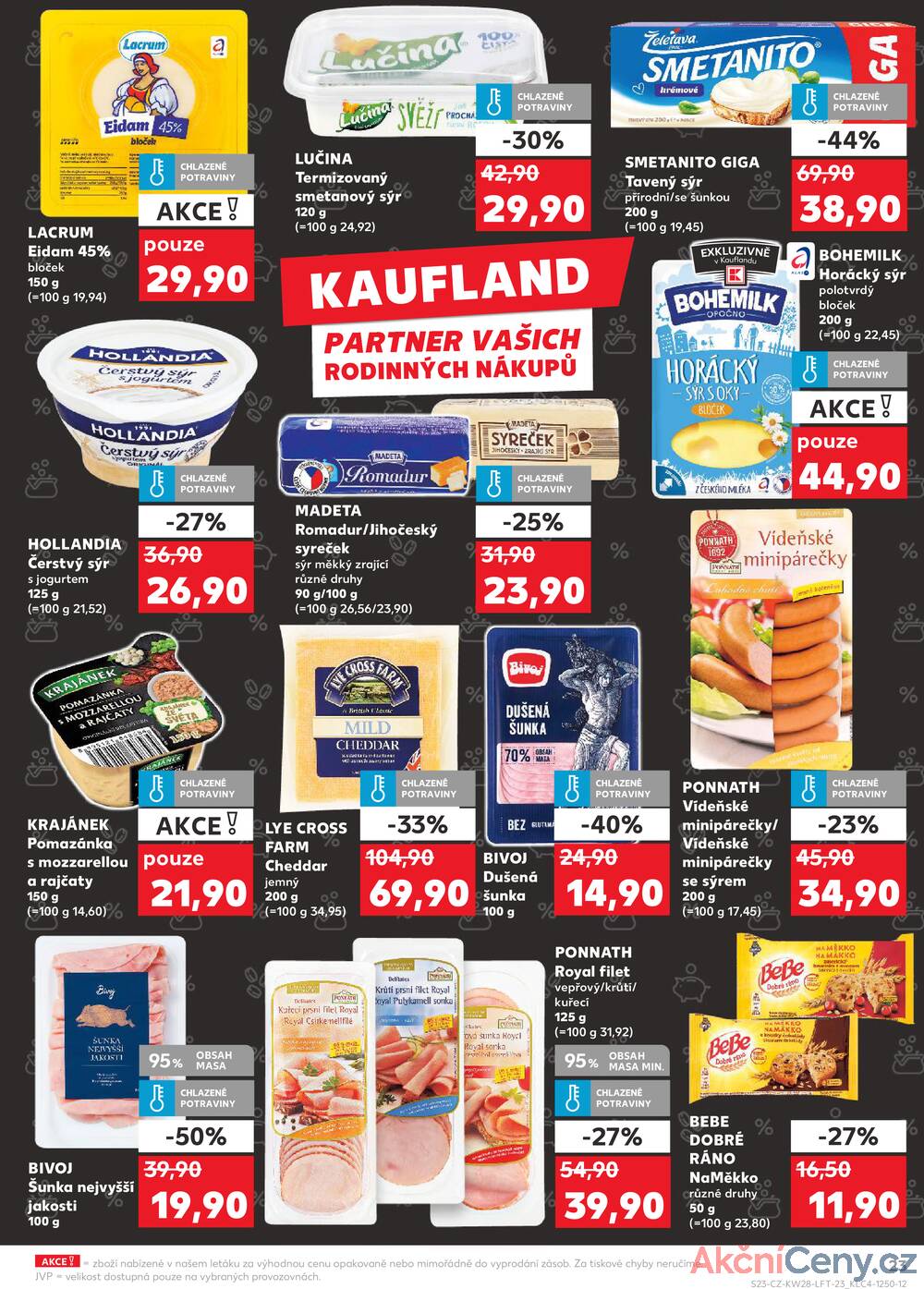 Leták Kaufland - Kaufland 9.7. - 15.7. - Kaufland - Praha - Horní Měcholupy - strana 23