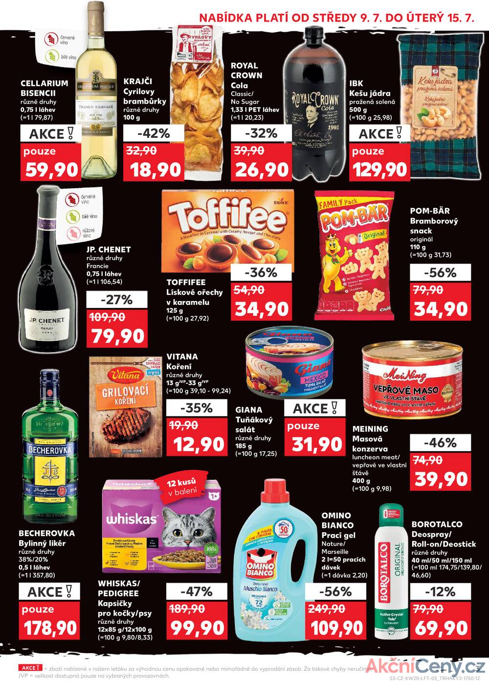 Leták Kaufland - Kaufland 9.7. - 15.7. - Kaufland - Praha 6 (Podbaba) - strana 3