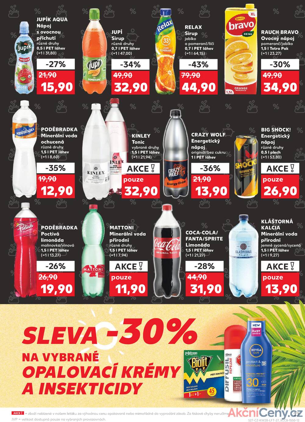 Leták Kaufland - Kaufland 9.7. - 15.7. - Kaufland Praha-Barrandov - strana 27